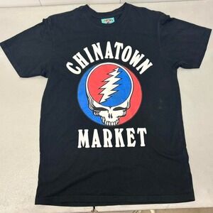 Grateful Dead x CTM Chinatown Market DEADTOWN T-Shirt Size Medium T-Shirt Black